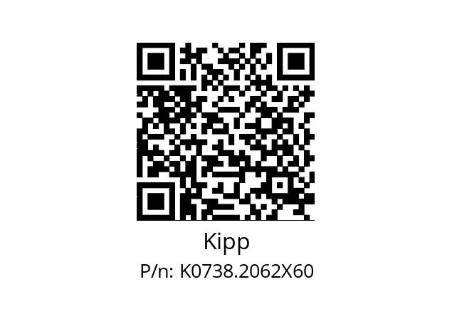   Kipp K0738.2062X60