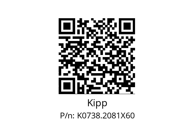   Kipp K0738.2081X60