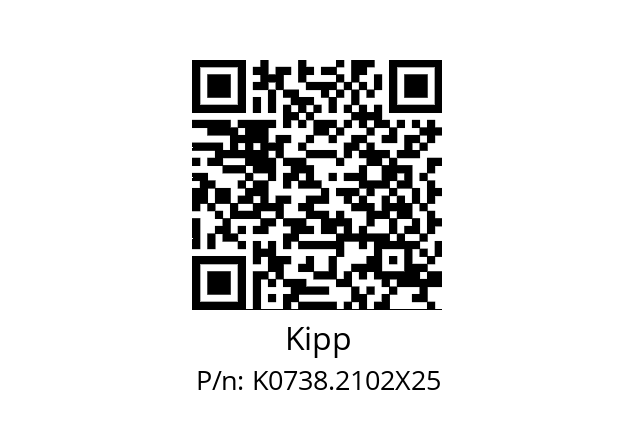   Kipp K0738.2102X25