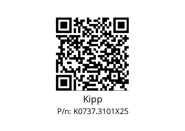   Kipp K0737.3101X25