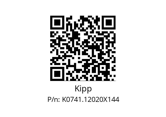   Kipp K0741.12020X144