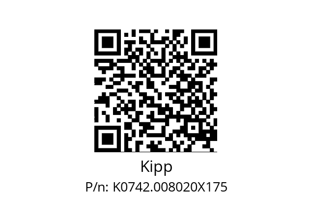   Kipp K0742.008020X175