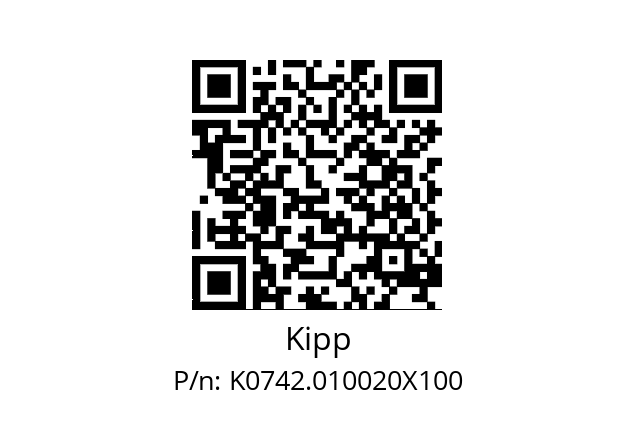   Kipp K0742.010020X100