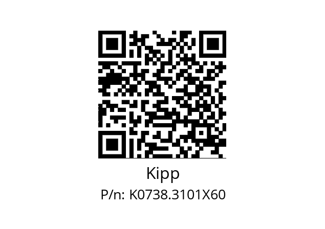   Kipp K0738.3101X60