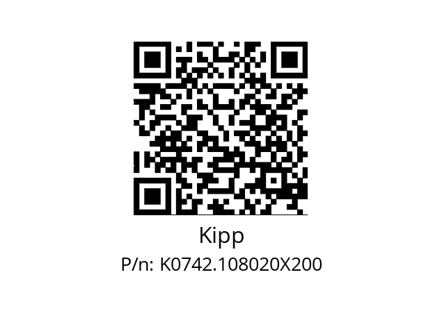   Kipp K0742.108020X200