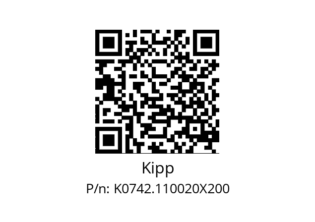   Kipp K0742.110020X200