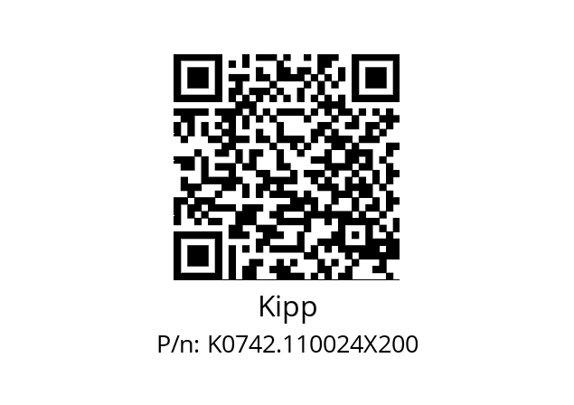   Kipp K0742.110024X200