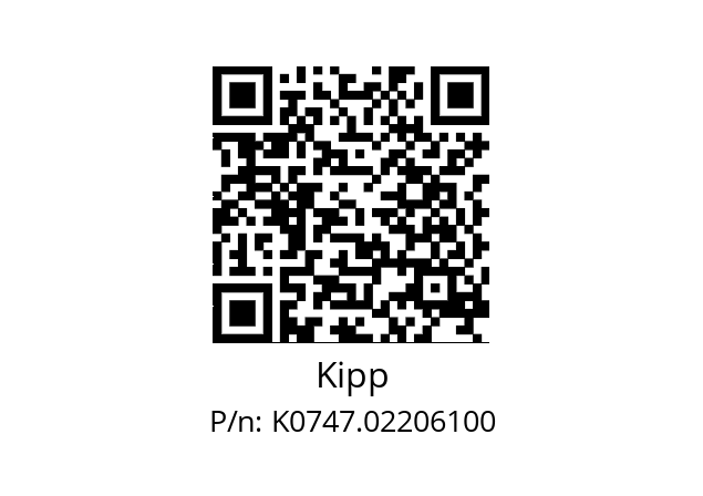   Kipp K0747.02206100