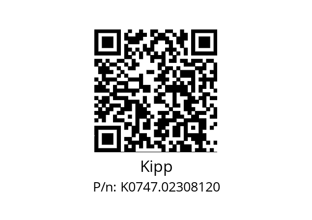   Kipp K0747.02308120