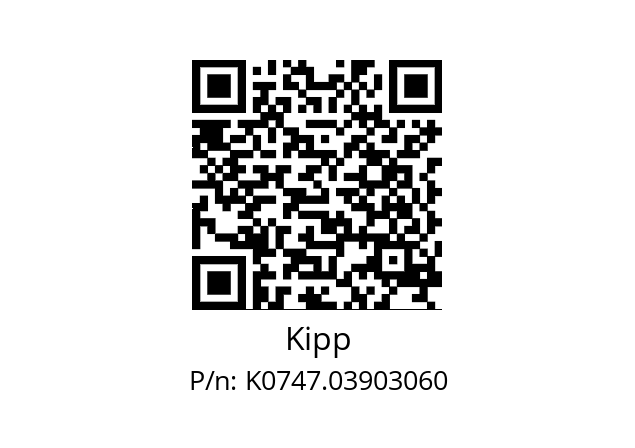   Kipp K0747.03903060