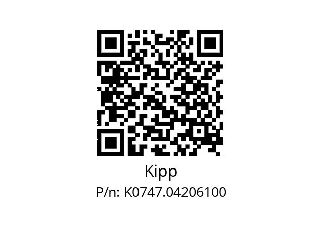   Kipp K0747.04206100