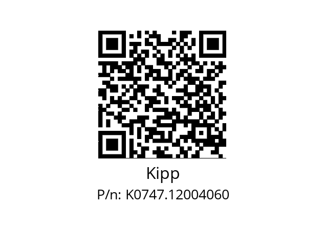   Kipp K0747.12004060