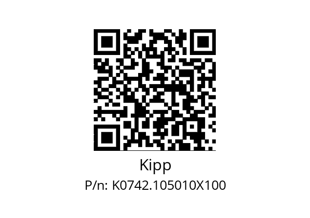   Kipp K0742.105010X100