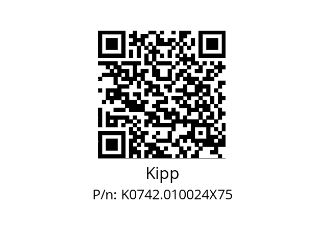   Kipp K0742.010024X75