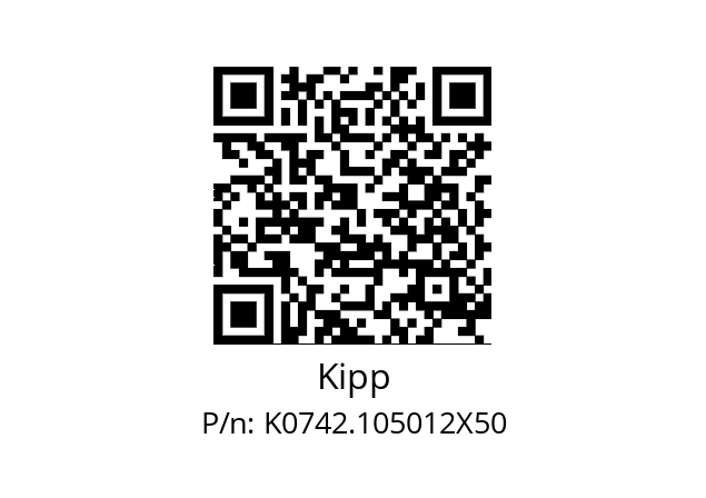   Kipp K0742.105012X50