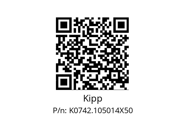   Kipp K0742.105014X50