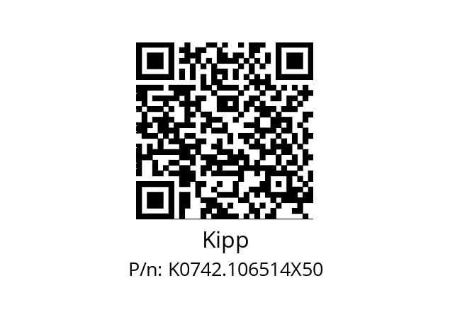   Kipp K0742.106514X50