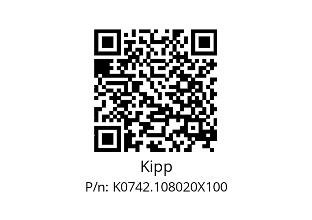   Kipp K0742.108020X100