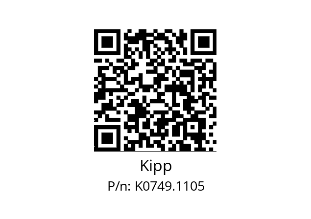   Kipp K0749.1105