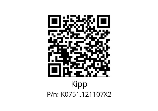   Kipp K0751.121107X2