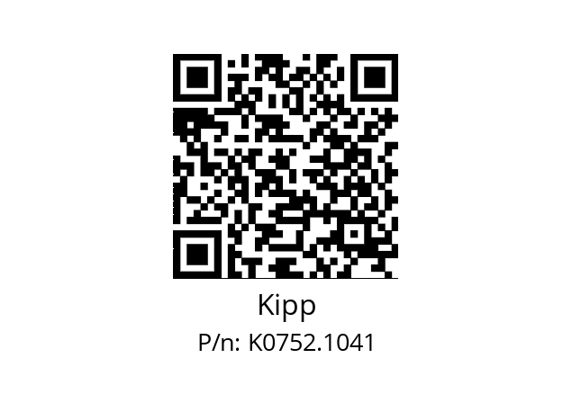   Kipp K0752.1041