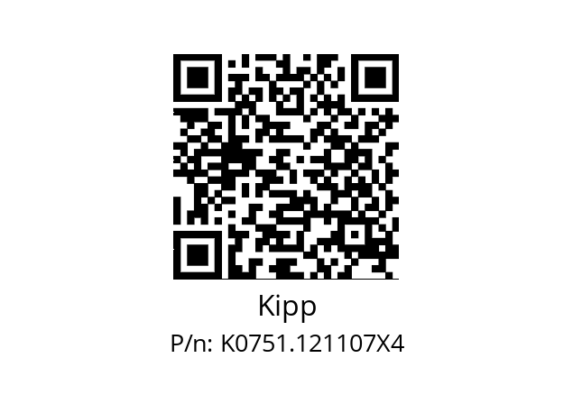   Kipp K0751.121107X4