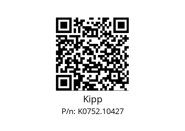   Kipp K0752.10427