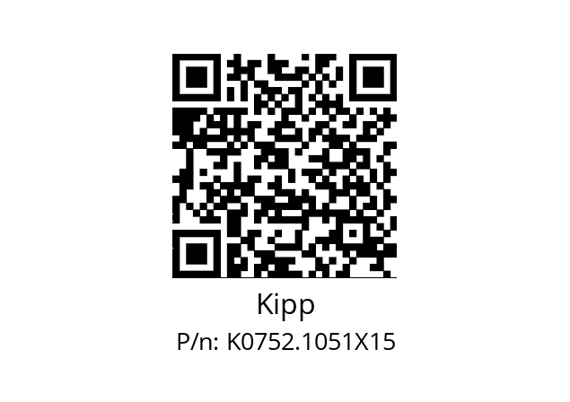   Kipp K0752.1051X15