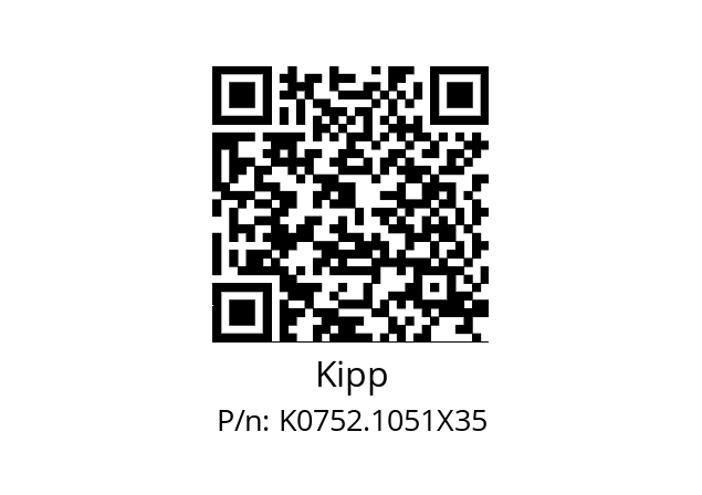   Kipp K0752.1051X35