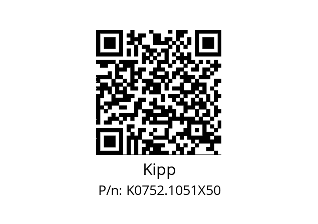   Kipp K0752.1051X50