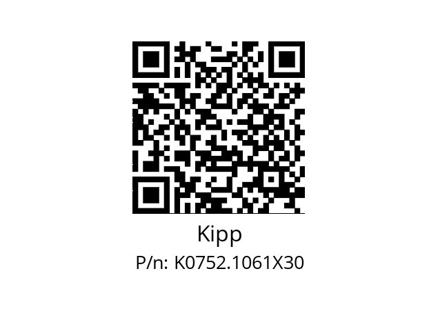   Kipp K0752.1061X30