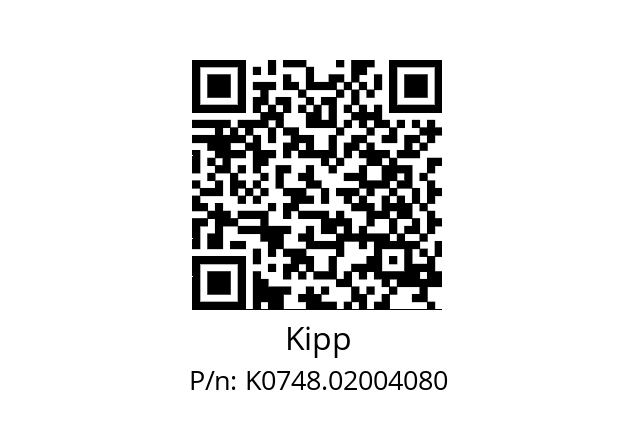   Kipp K0748.02004080