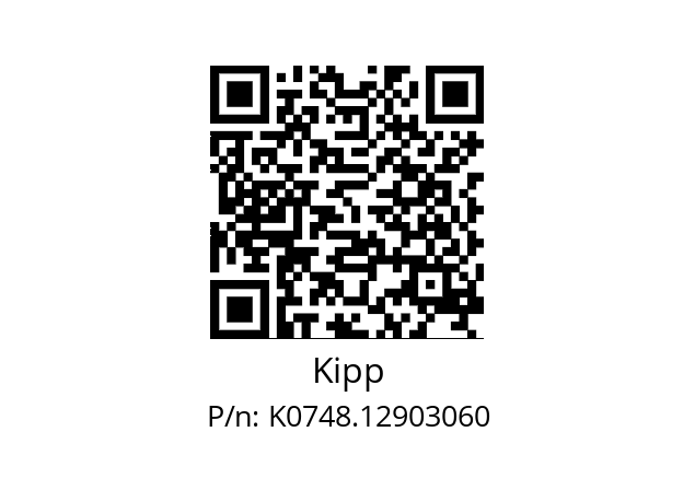   Kipp K0748.12903060