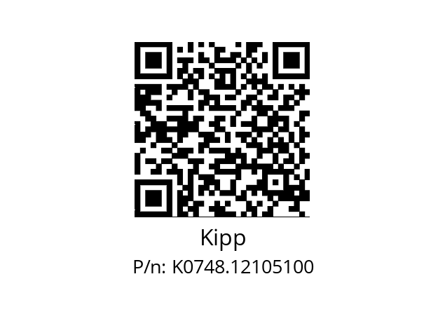   Kipp K0748.12105100