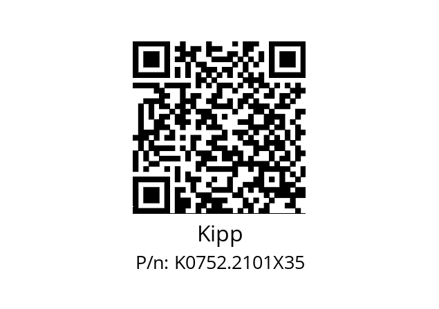   Kipp K0752.2101X35