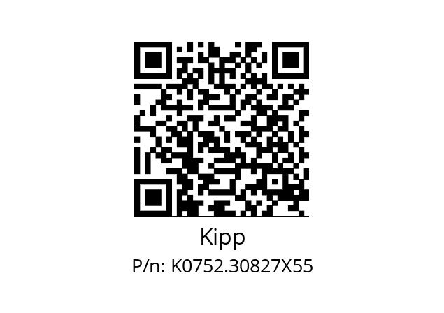   Kipp K0752.30827X55