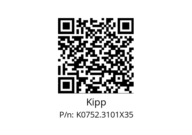   Kipp K0752.3101X35