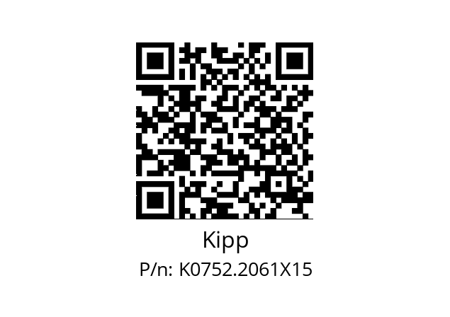   Kipp K0752.2061X15