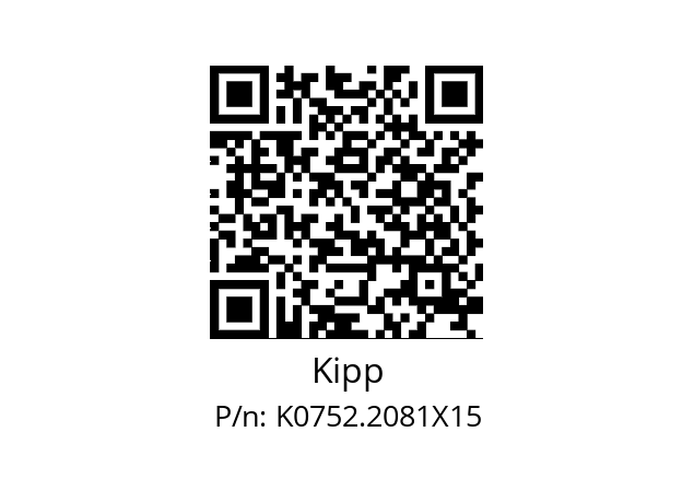   Kipp K0752.2081X15