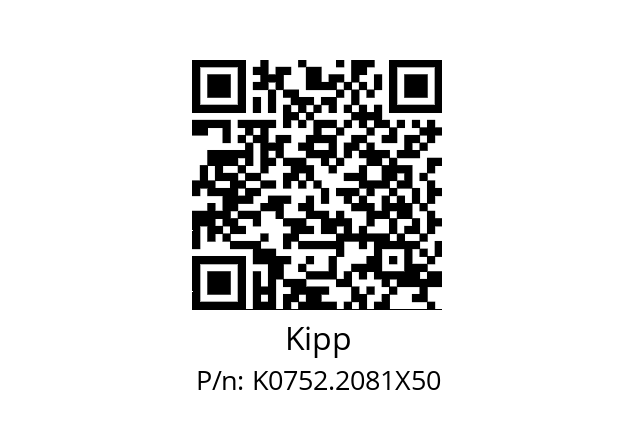   Kipp K0752.2081X50