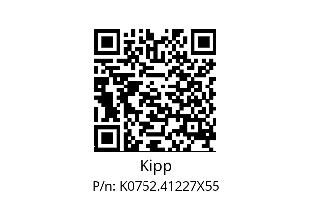   Kipp K0752.41227X55