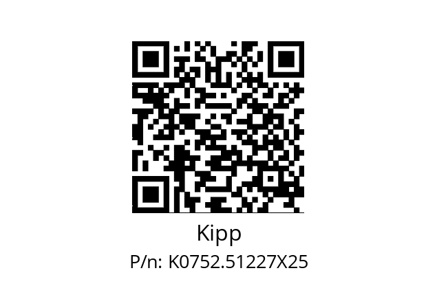   Kipp K0752.51227X25