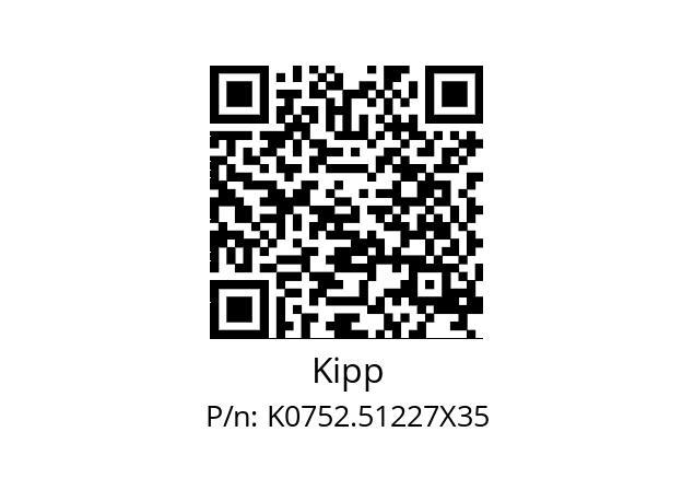   Kipp K0752.51227X35