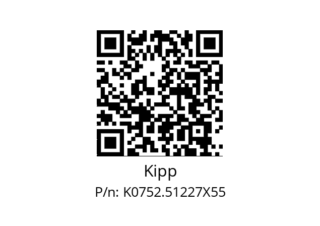   Kipp K0752.51227X55