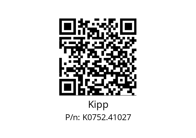   Kipp K0752.41027