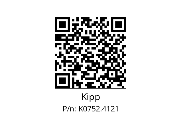   Kipp K0752.4121