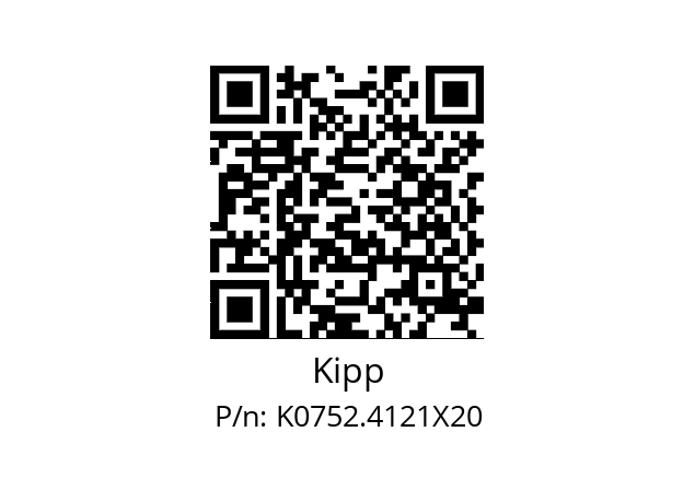   Kipp K0752.4121X20