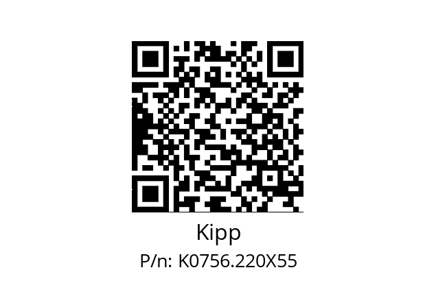   Kipp K0756.220X55