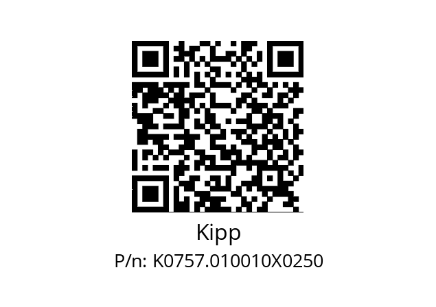   Kipp K0757.010010X0250