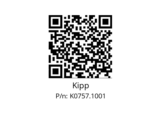   Kipp K0757.1001